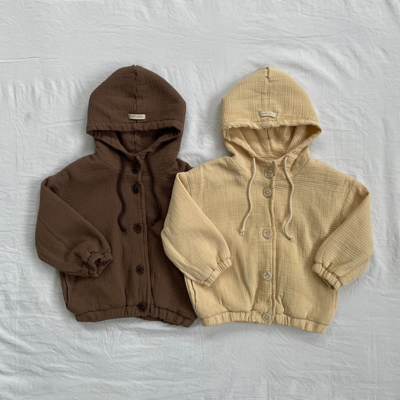 Mome - Korean Children Fashion - #Kfashion4kids - Butter Hood Jumper - 6
