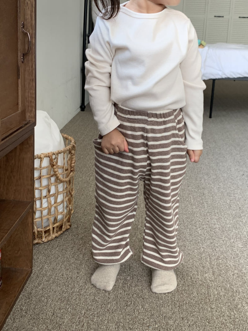 Mome - Korean Children Fashion - #childofig - Waffle Jogger Pants - 7