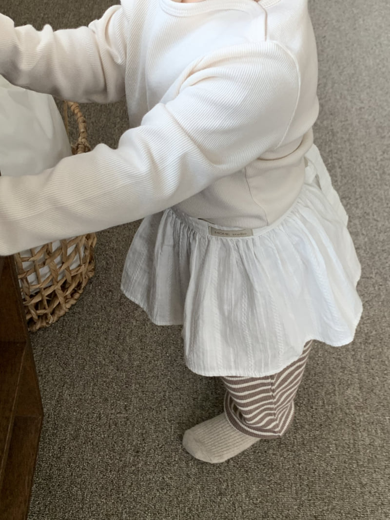 Mome - Korean Children Fashion - #childofig - Cotton Wrap Skirt