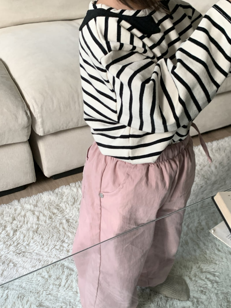 Mome - Korean Children Fashion - #childofig - Daily String Pants - 11