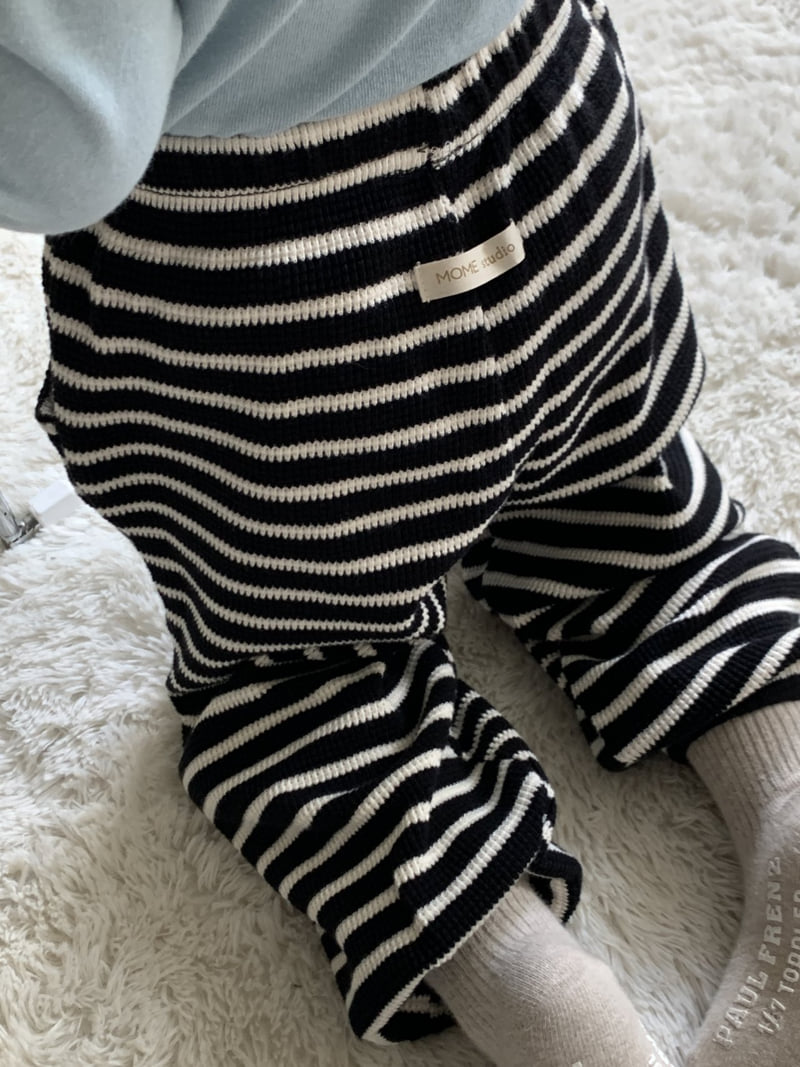 Mome - Korean Children Fashion - #childrensboutique - Waffle Jogger Pants - 8