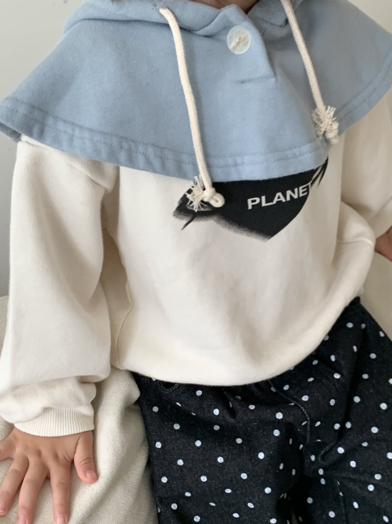 Mome - Korean Children Fashion - #childrensboutique - Love Planet Sweatshirt - 9