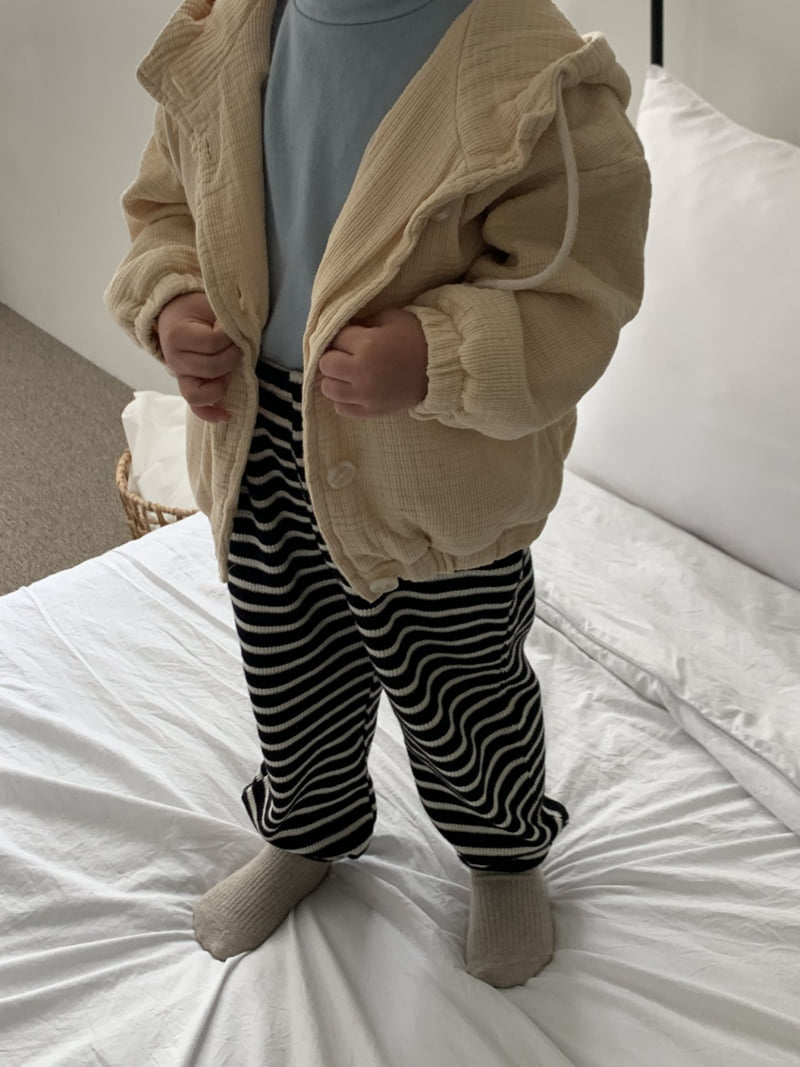 Mome - Korean Children Fashion - #designkidswear - Waffle Jogger Pants - 9