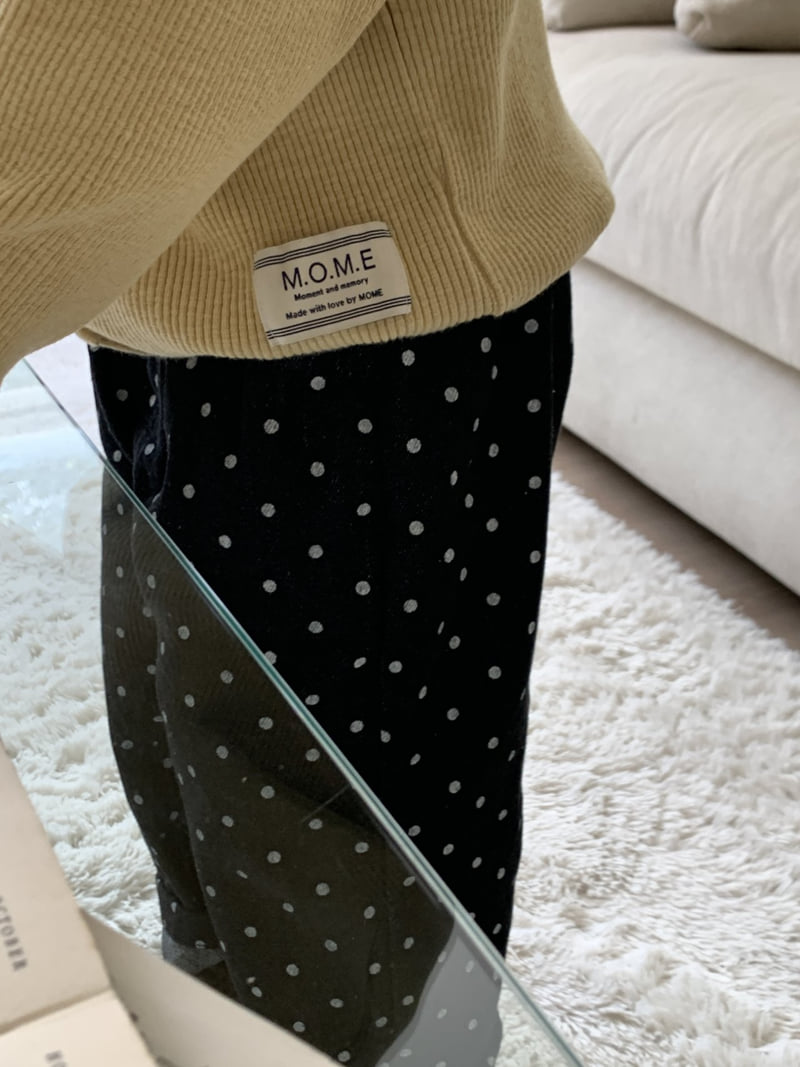 Mome - Korean Children Fashion - #designkidswear - Dot Denim Pants - 12