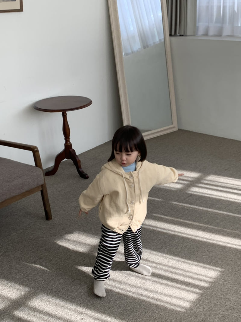 Mome - Korean Children Fashion - #discoveringself - Waffle Jogger Pants - 10