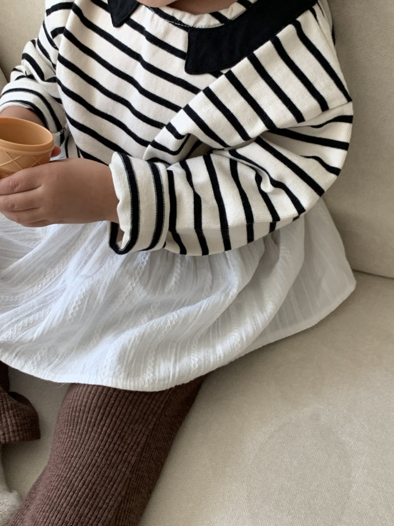 Mome - Korean Children Fashion - #discoveringself - Sailor Stripe Tee - 6