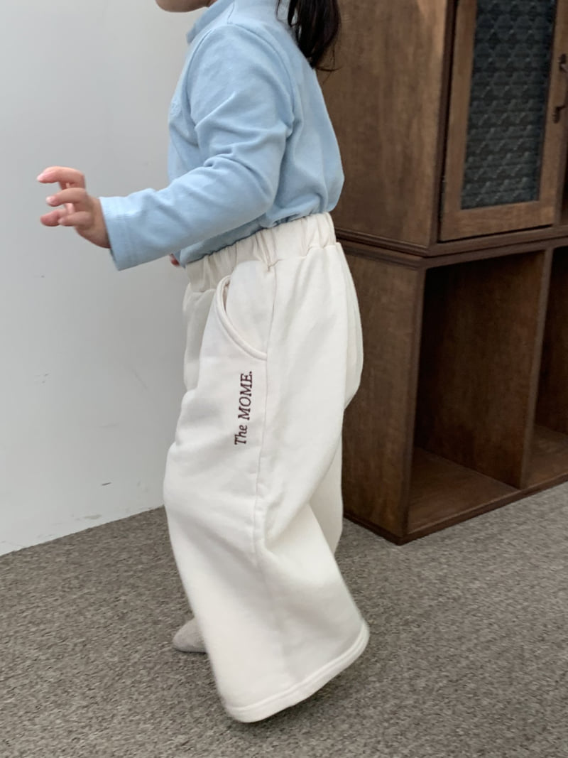 Mome - Korean Children Fashion - #discoveringself - Wide Sweatpants - 3