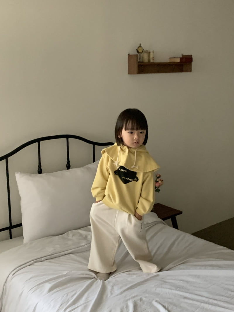 Mome - Korean Children Fashion - #fashionkids - Love Planet Sweatshirt - 12