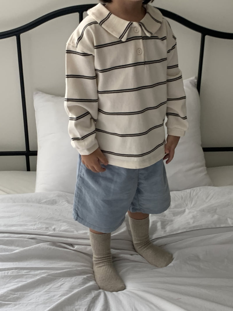 Mome - Korean Children Fashion - #kidsshorts - Cozy Corduroy Pants - 10