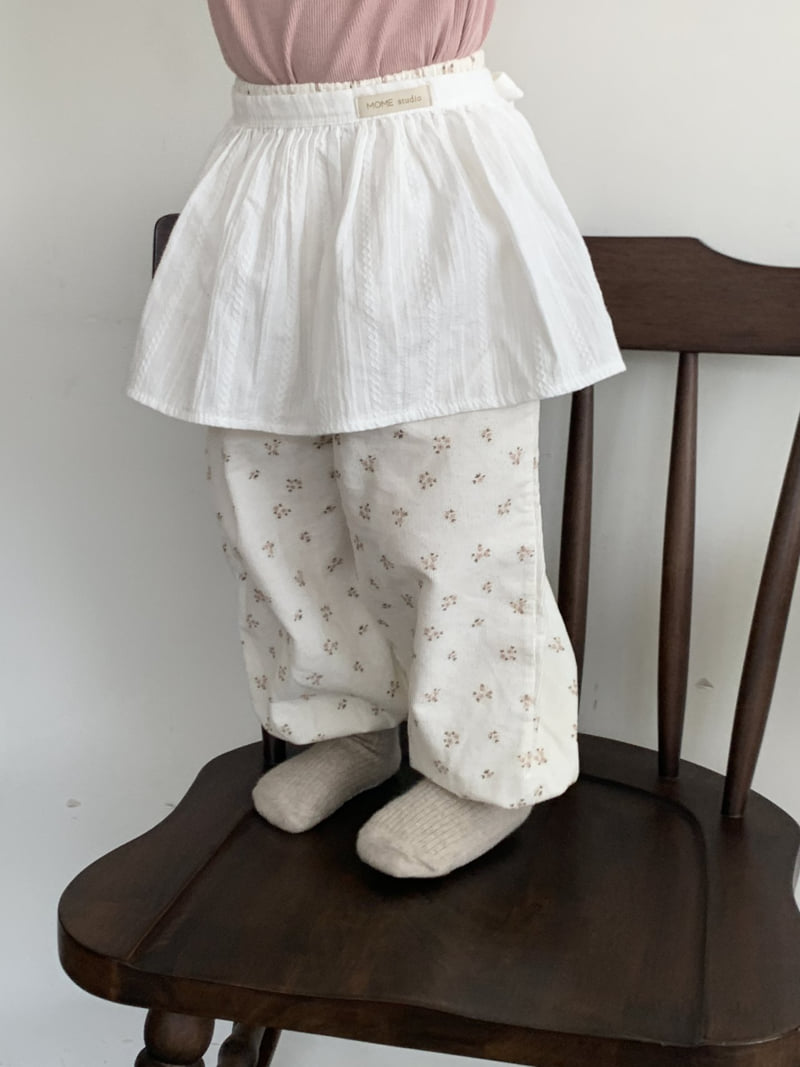 Mome - Korean Children Fashion - #kidsstore - Cotton Wrap Skirt - 7