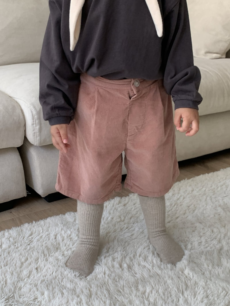 Mome - Korean Children Fashion - #kidzfashiontrend - Cozy Corduroy Pants - 12
