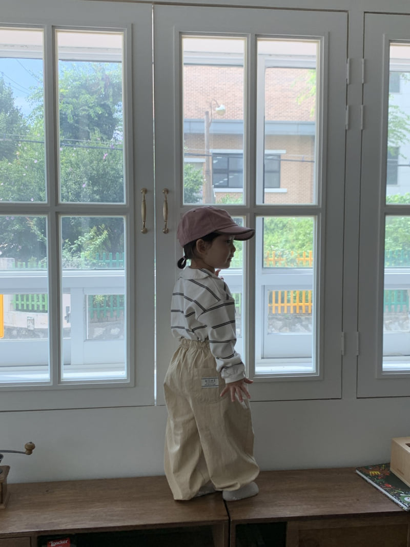 Mome - Korean Children Fashion - #kidzfashiontrend - Daily String Pants - 5