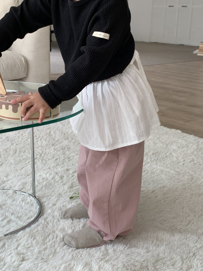Mome - Korean Children Fashion - #kidzfashiontrend - Cheese Basic Tee - 3