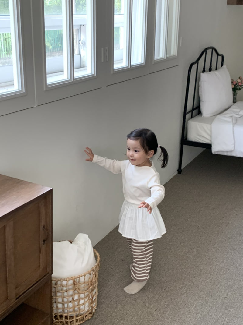 Mome - Korean Children Fashion - #littlefashionista - Cotton Wrap Skirt - 10