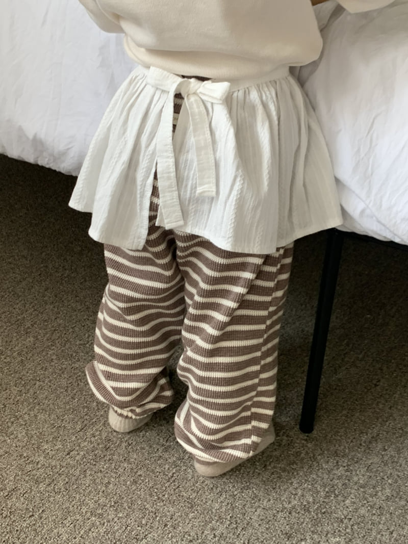 Mome - Korean Children Fashion - #magicofchildhood - Waffle Jogger Pants