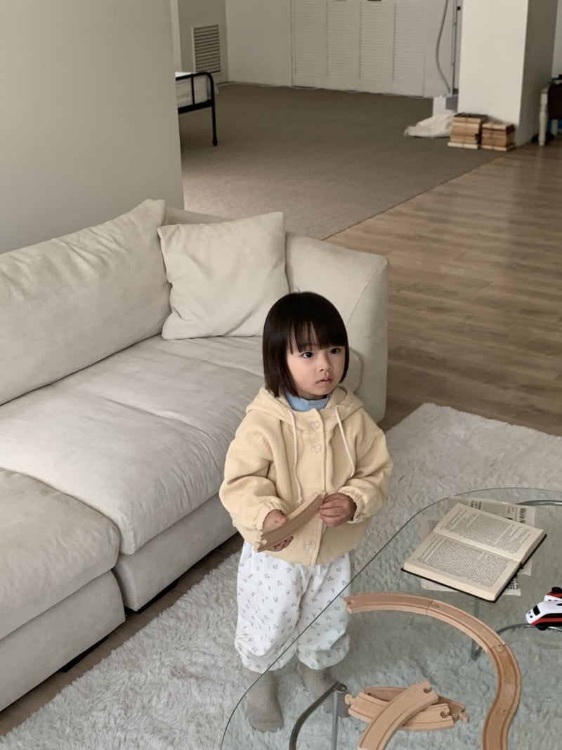 Mome - Korean Children Fashion - #prettylittlegirls - Butter Hood Jumper - 10