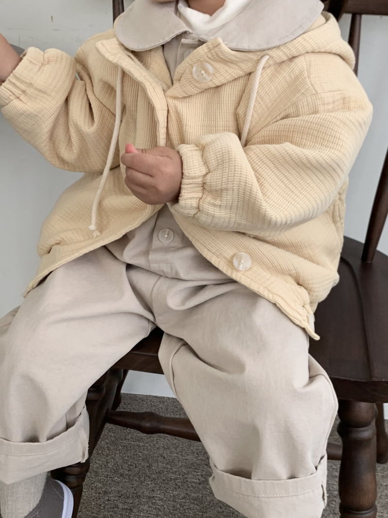 Mome - Korean Children Fashion - #todddlerfashion - Butter Hood Jumper - 11