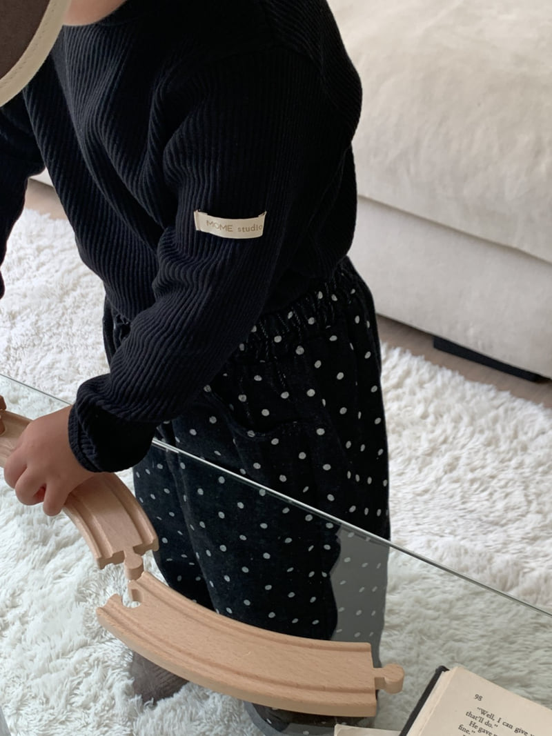 Mome - Korean Children Fashion - #todddlerfashion - Cheese Basic Tee - 9