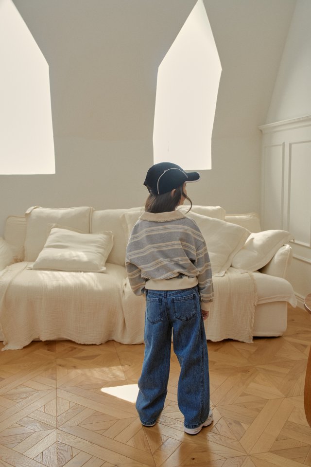 Momo Ann - Korean Children Fashion - #Kfashion4kids - Point Jeans - 5