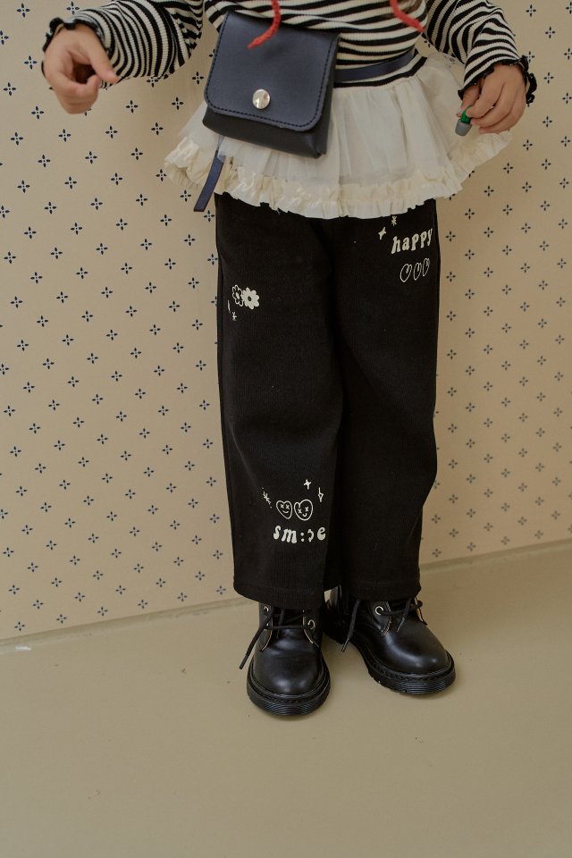 Momo Ann - Korean Children Fashion - #Kfashion4kids - Happy Wide Pants - 10