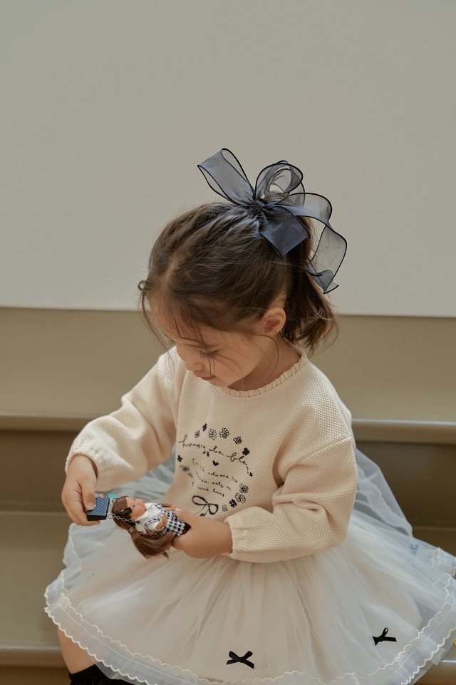 Momo Ann - Korean Children Fashion - #Kfashion4kids - Curly Waffle Tee - 6
