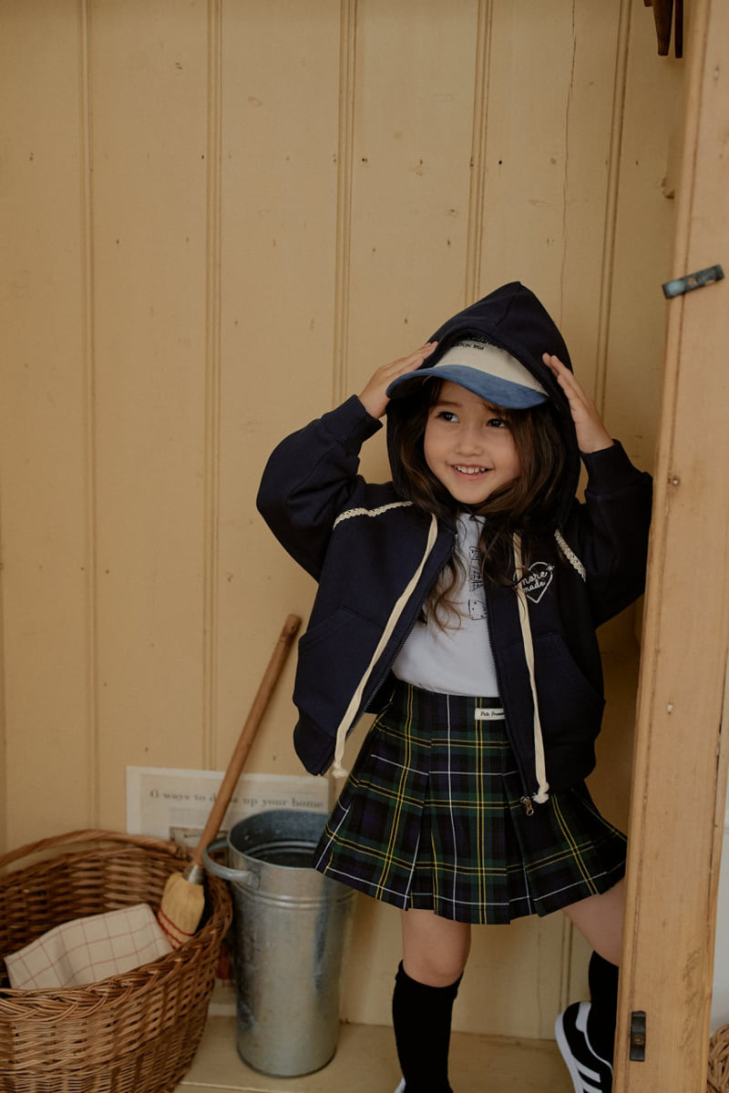 Momo Ann - Korean Children Fashion - #childofig - Hood Zip-up - 8