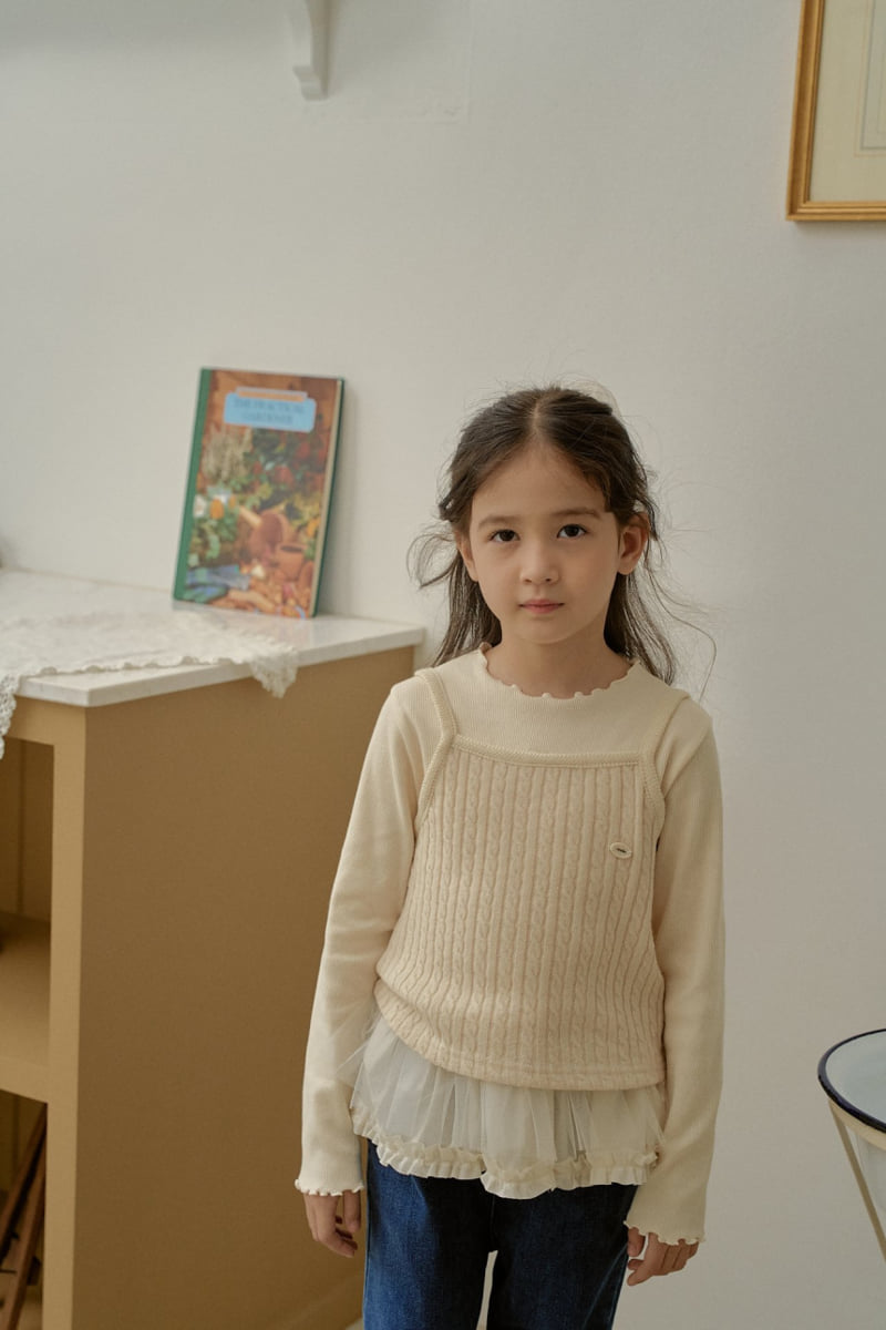 Momo Ann - Korean Children Fashion - #childofig - Knit Vest - 6
