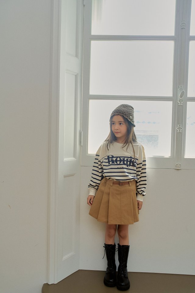 Momo Ann - Korean Children Fashion - #childofig - Lucy Stripe Sweatshirt - 6