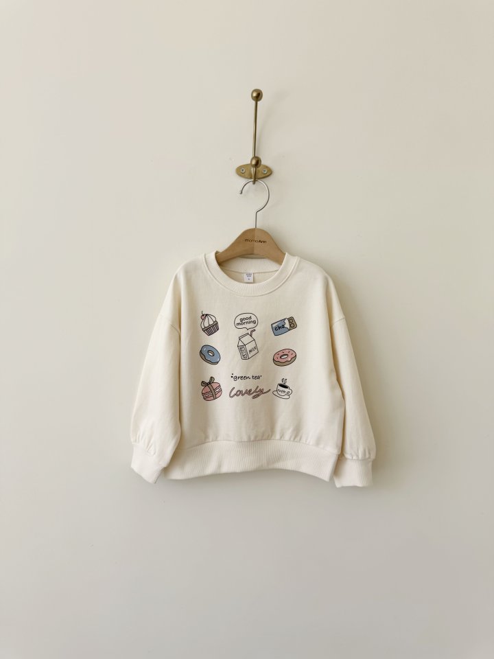 Momo Ann - Korean Children Fashion - #childofig - Milk Sweatshirt - 12