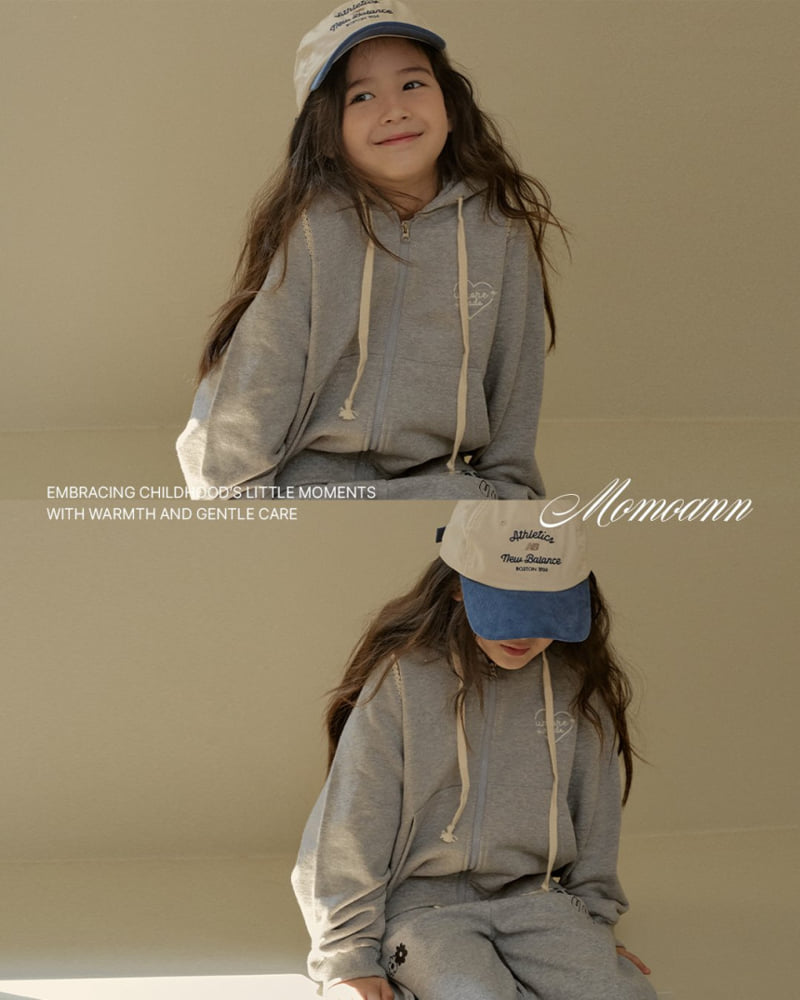 Momo Ann - Korean Children Fashion - #childrensboutique - Hood Zip-up - 9