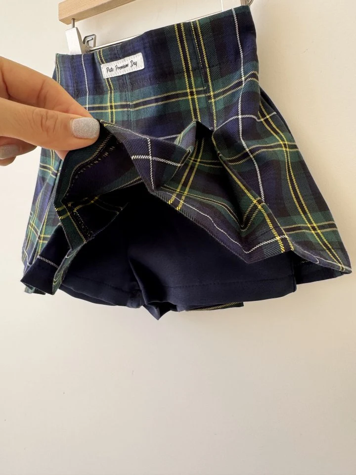 Momo Ann - Korean Children Fashion - #childrensboutique - Check Pleats - 10