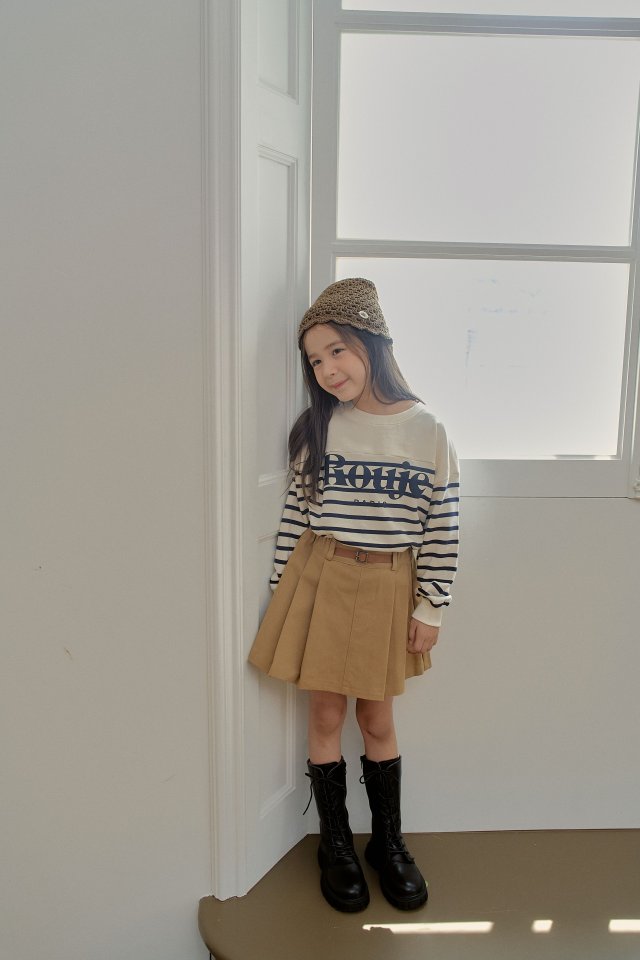 Momo Ann - Korean Children Fashion - #childrensboutique - Lucy Stripe Sweatshirt - 7