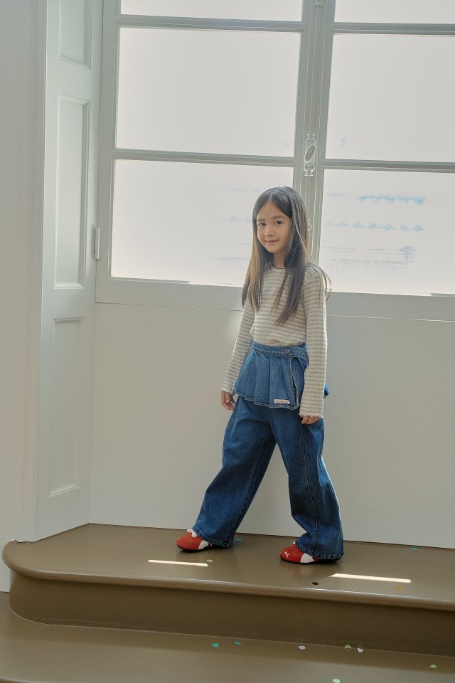 Momo Ann - Korean Children Fashion - #childrensboutique - Tommy Stripe Tee - 5