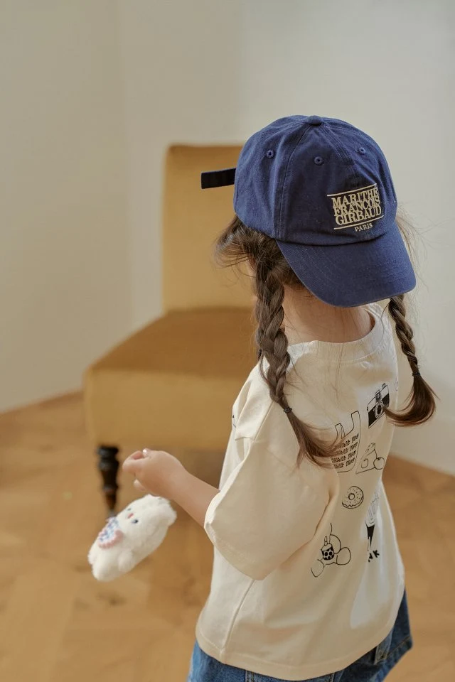 Momo Ann - Korean Children Fashion - #childofig - Happy Short Sleeve Tee - 4