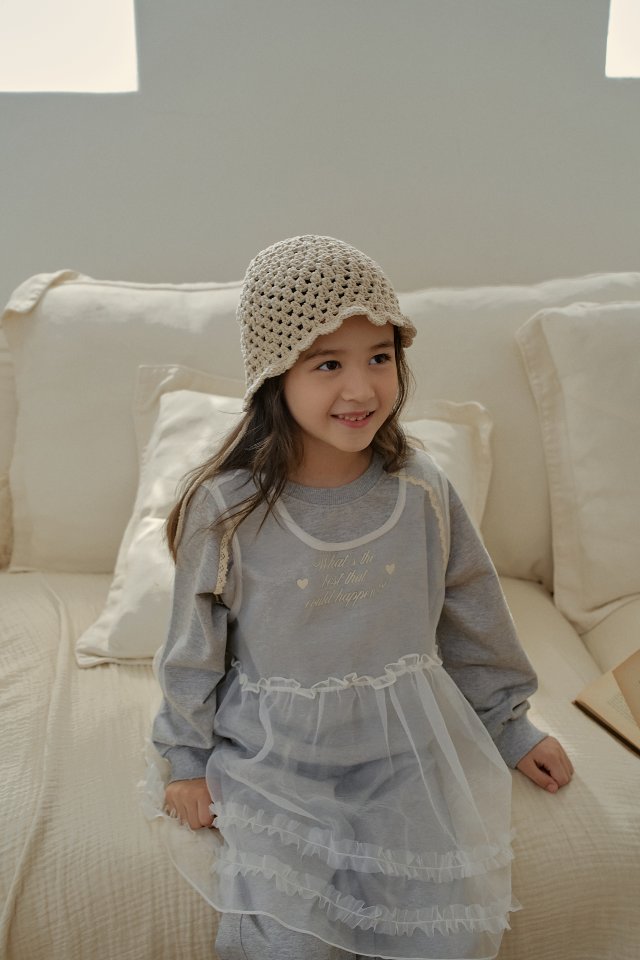 Momo Ann - Korean Children Fashion - #designkidswear - Bubble Tulle One-piece - 3