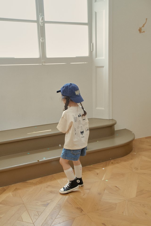 Momo Ann - Korean Children Fashion - #designkidswear - Happy Short Sleeve Tee - 5