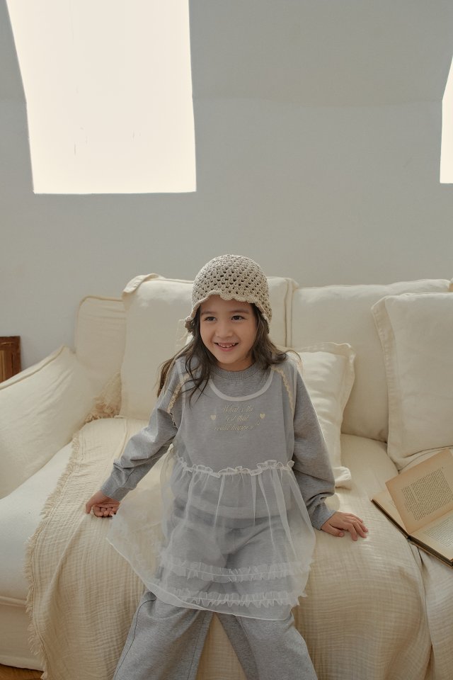 Momo Ann - Korean Children Fashion - #designkidswear - Bubble Tulle One-piece - 4