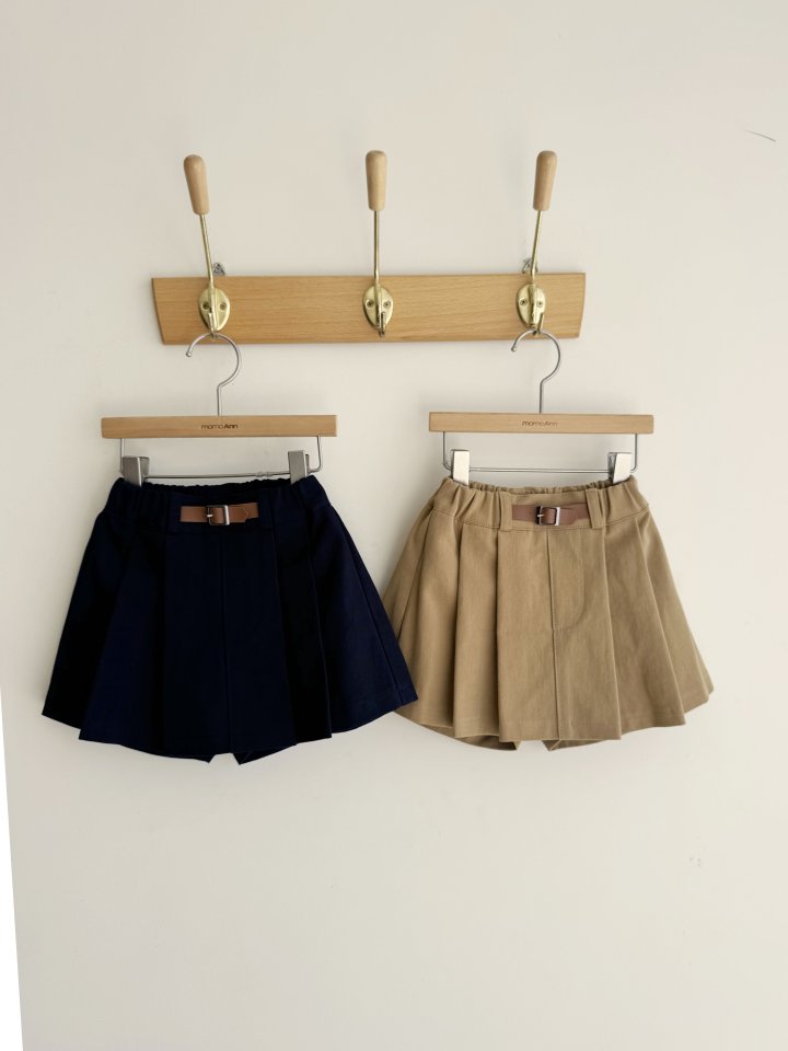 Momo Ann - Korean Children Fashion - #discoveringself - Cotton Belt Skirt - 11