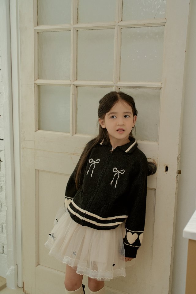 Momo Ann - Korean Children Fashion - #fashionkids - Ribbon Tulle Skirt - 9