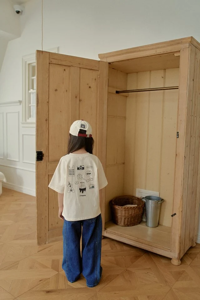 Momo Ann - Korean Children Fashion - #fashionkids - Happy Short Sleeve Tee - 7