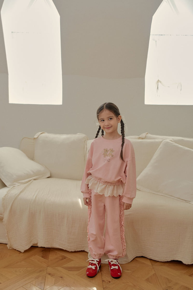 Momo Ann - Korean Children Fashion - #kidsshorts - Bear Set - 7