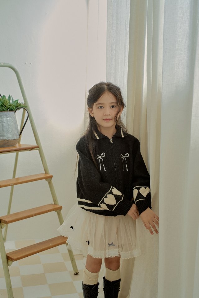 Momo Ann - Korean Children Fashion - #kidsshorts - Ribbon Tulle Skirt - 10