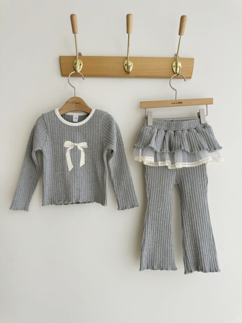 Momo Ann - Korean Children Fashion - #kidsstore - Bootcut Set