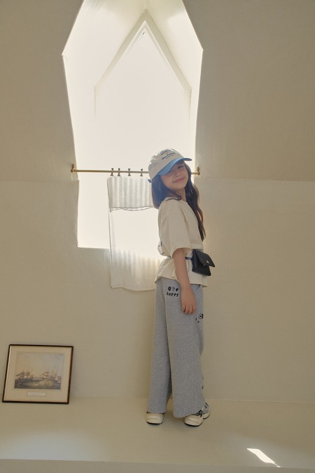 Momo Ann - Korean Children Fashion - #kidsstore - Happy Wide Pants - 8