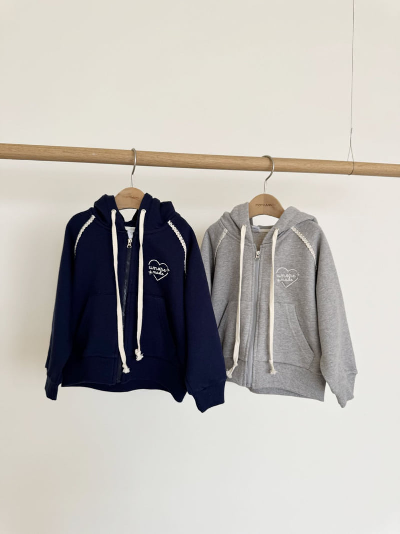 Momo Ann - Korean Children Fashion - #kidzfashiontrend - Hood Zip-up