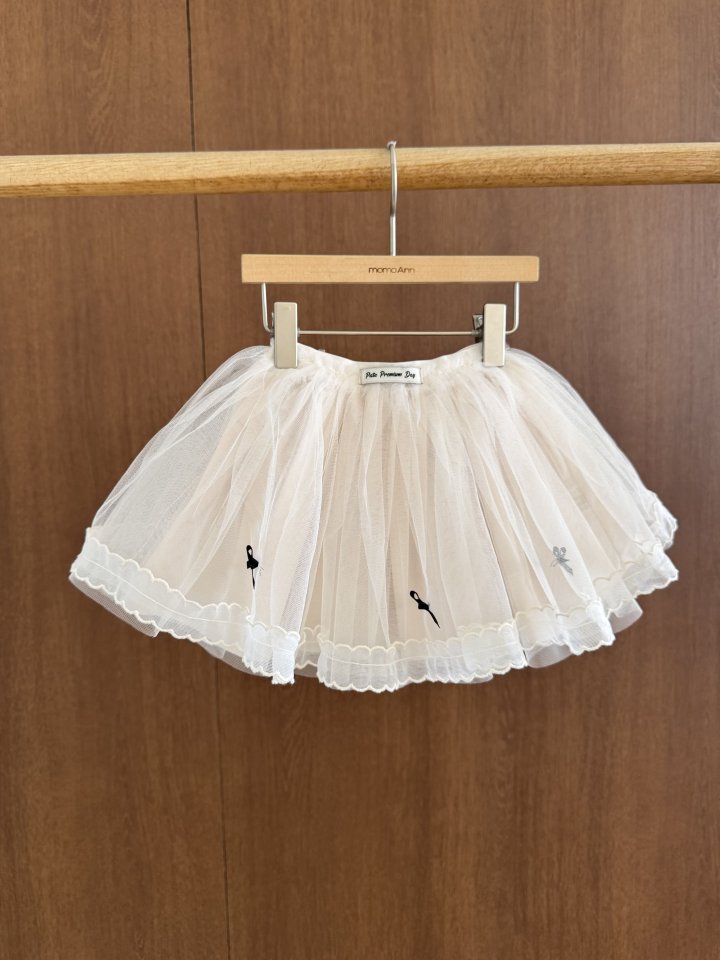 Momo Ann - Korean Children Fashion - #kidzfashiontrend - Ribbon Tulle Skirt - 12