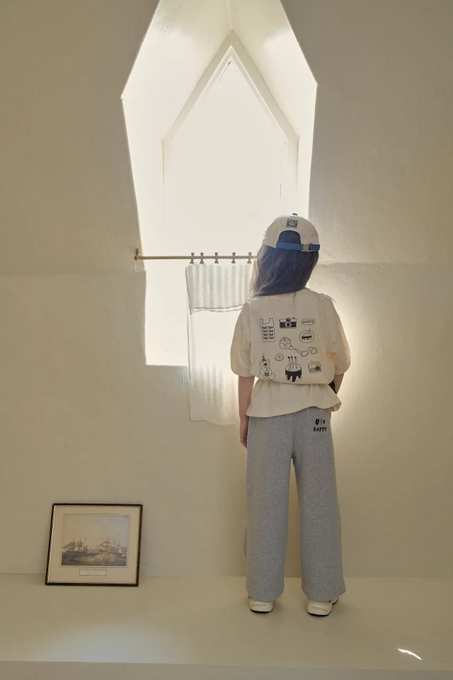 Momo Ann - Korean Children Fashion - #kidzfashiontrend - Happy Short Sleeve Tee - 10