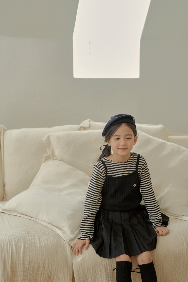 Momo Ann - Korean Children Fashion - #littlefashionista - Day Pleats Skirt - 9