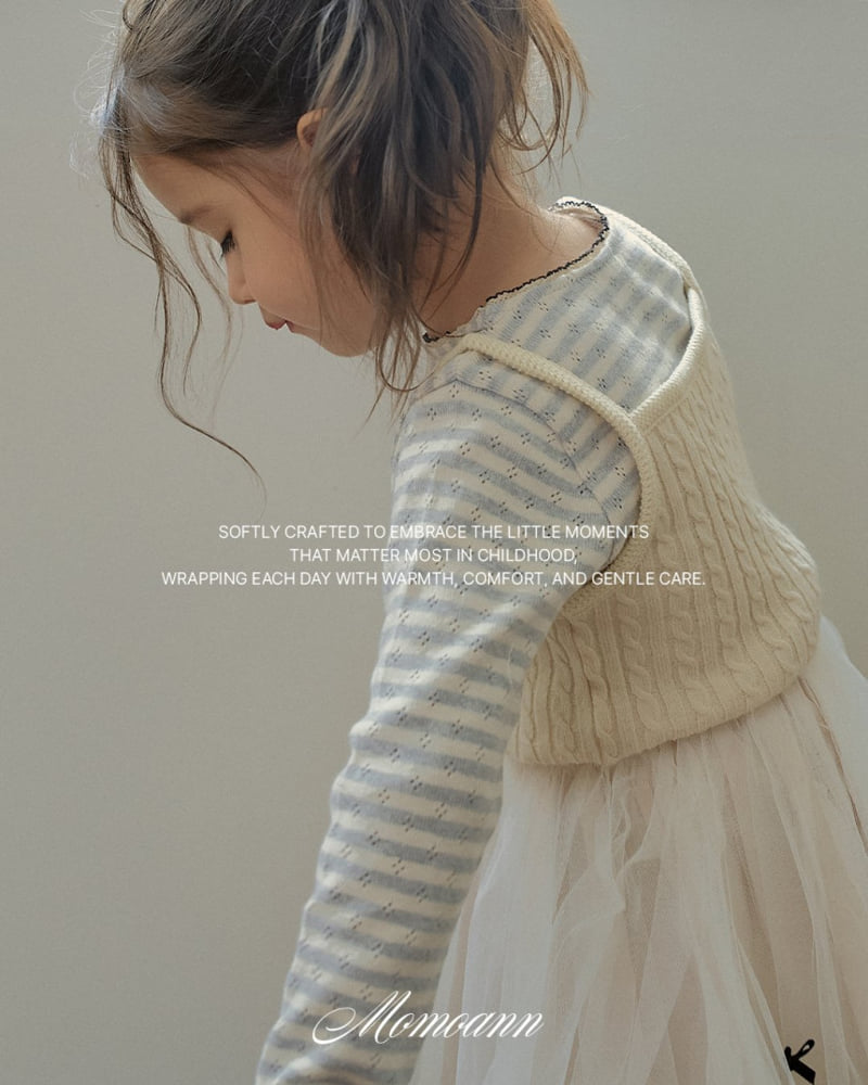 Momo Ann - Korean Children Fashion - #magicofchildhood - Knit Vest - 3