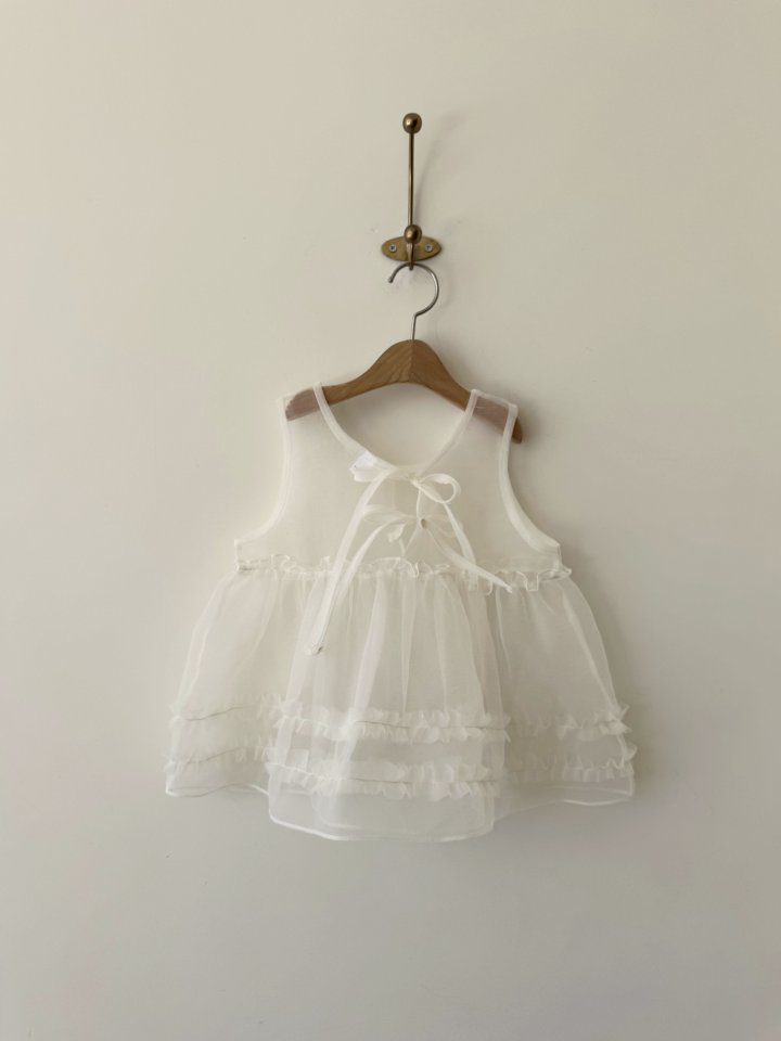 Momo Ann - Korean Children Fashion - #minifashionista - Bubble Tulle One-piece - 12